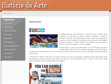 Tablet Screenshot of historia-da-arte.info